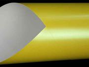 Akcesoria do reklamy - Fedrigoni Żółty, bardzo błyszczący, - gładkiwylewany , 250 g/m3, 70x100cm, Splendorlux Pearl Lime. Karton ozdobny, 1 arkusz 10053089 - miniaturka - grafika 1