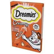 Przysmaki dla kotów - DREAMIES Creamy  Kurczak 4x10g - miniaturka - grafika 1