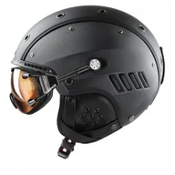 Kaski narciarskie - Kask narciarski CASCO SP-4 black structure L - miniaturka - grafika 1