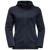 Kurtki damskie - Jack Wolfskin Damska Kurtka Jkt Modesto Z Kapturem, Nocny Granat, Xl - miniaturka - grafika 1