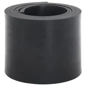 Zamiatarki - vidaXL Gumowa krawędź do pługa śnieżnego czarna 180x15x1 cm - miniaturka - grafika 1