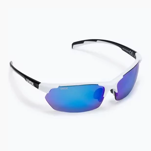 UVEX Okulary przeciwsłoneczne UVEX Sportstyle 114 biało-czarne S5309398216 - Okulary sportowe - miniaturka - grafika 1