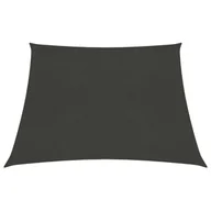 Parasole ogrodowe - vidaXL Żagiel przeciwsłoneczny, 160 g/m, antracytowy, 3/4x3 m, HDPE 311104 - miniaturka - grafika 1