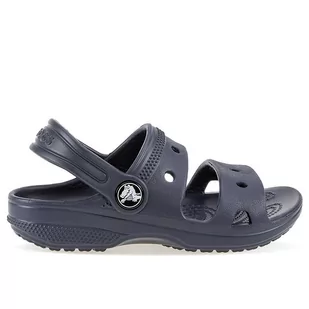 Sandały Crocs Toddler Classic Sandal 207537-410 - granatowe - Sandały damskie - miniaturka - grafika 1