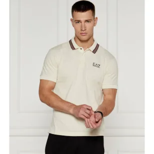 EA7 Polo | Regular Fit - Koszule męskie - miniaturka - grafika 1