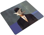 Podkładki pod mysz - Podkładka Mężczyzna w meloniku René Magritte 24x19cm - miniaturka - grafika 1