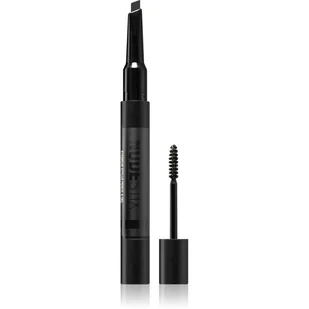 Nudestix BROWN/BLACK 2w1 Brow Stylus Kredka do brwi 2.5 ml - Akcesoria i kosmetyki do stylizacji brwi - miniaturka - grafika 1