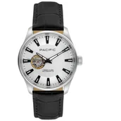 Zegarki męskie - Pacific SAMA-1702-01 Automat klasyczny męski zegarek open heart - miniaturka - grafika 1