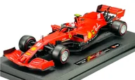 Samochody i pojazdy dla dzieci - BBURAGO FERRARI RACING F1 SF1000 #16 CHARLES LECLERC AUSTRIAN GP 1:18 16808 - miniaturka - grafika 1