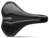 Siodełka rowerowe i akcesoria - Sportourer Uni Max FLX siodełko rowerowe żel Hi-VIZ, czarna, One Size SU477308 - miniaturka - grafika 1