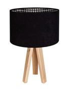 Lampy stojące - Macodesign Lampa stołowa Pepitka 020s-001, czarna, 60 W - miniaturka - grafika 1