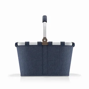 Koszyk Carrybag, Herringbone Dark Blue, Reisenthel - Torby i wózki na zakupy - miniaturka - grafika 1