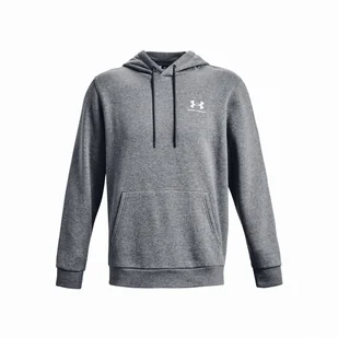 Męska bluza Under Armour Essential Fleece Hoodie Rozmiar: XXL / Kolor: szary - Bluzy sportowe męskie - miniaturka - grafika 1