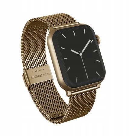 Burga Metal Mesh Elegance for Apple Watch 42/44 mm gold