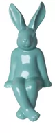 Wielkanoc - Królik siedzący, ceramiczny, matowy, zielony 33x14x14cm - miniaturka - grafika 1
