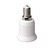 Akcesoria do oświetlenia - Przejściówka adapter z gniazda E14 na E27 ELEKTRO - miniaturka - grafika 1
