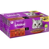 Mokra karma dla kotów - Whiskas Megapaka 1+ Klasyczny wybór w sosie 40 x 85 g - miniaturka - grafika 1