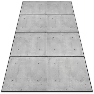 Dywan na taras do ogrodu na balkon Betonowe płyty 80x120 cm - Dywany zewnętrzne - miniaturka - grafika 1