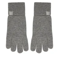 Rękawiczki - Rękawiczki Calvin Klein Emblem LV14D8016G Szary - miniaturka - grafika 1