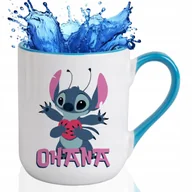 Kubki - KUBEK COMBO NIEBIESKI Na Prezent Urodziny Dla Miłośnika STICH OHANA Wzory - miniaturka - grafika 1