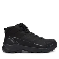 Buty trekkingowe męskie - Trekkingi adidas Terrex Skychaser AX5 Mid GORE-TEX JQ2207 Czarny - miniaturka - grafika 1