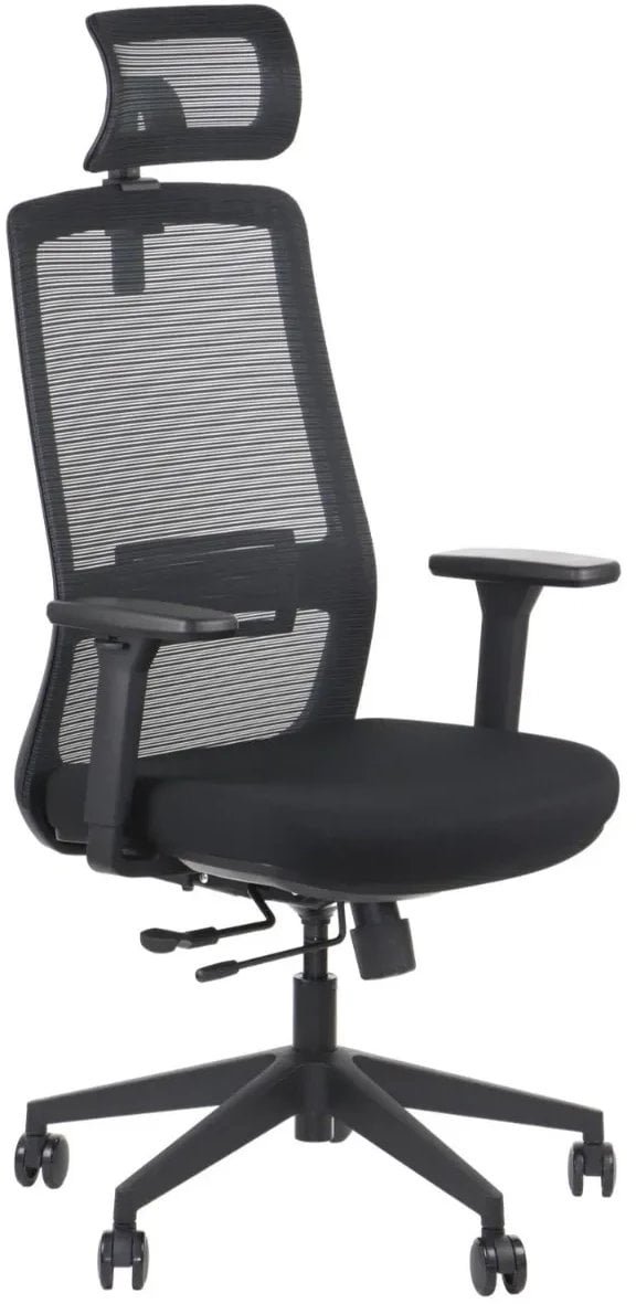 Fotel biurowy WISTER czarny STEMA