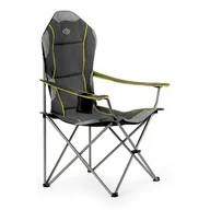 Meble turystyczne - NC3080 KRZESŁO TURYSTYCZNE SZARE 110 CM NILS CAMP - miniaturka - grafika 1