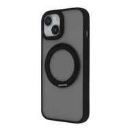 Etui i futerały do telefonów - Etui TECTO SHIELD Secure Spinning Mag do Apple iPhone 13 Przezroczysto-czarny - miniaturka - grafika 1