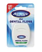 Nici dentystyczne - Active Nić dentystyczna active miętowa woskowana 100 m Beauty Formulas OD 24,99zł - miniaturka - grafika 1