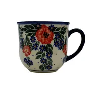 Filiżanki - Ceramiczna filiżanka Ceramika Bolesławiec - miniaturka - grafika 1