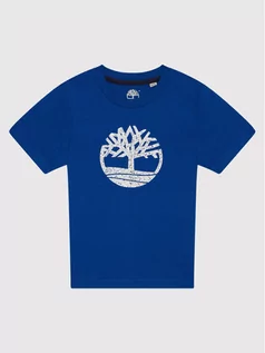 Koszulki dla chłopców - Timberland T-Shirt T25S34 D Granatowy Regular Fit - grafika 1
