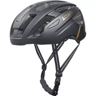 Kaski rowerowe - Carin, Prism II Mat Black Gold, kask rowerowy, rozmiar L - miniaturka - grafika 1