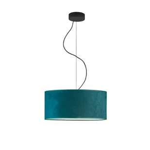 LYSNE Żyrandol w nowoczesnym stylu HAJFA VELVET fi 40 cm kolor zieleń butelkowa 14529V/9 kolor zieleń butelkowa - Lampy sufitowe - miniaturka - grafika 13