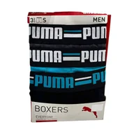 Majtki męskie - Bokserki męskie Puma BASIC 3-PACK wielokolorowe 93545608-S - miniaturka - grafika 1