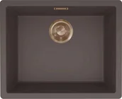 Zlewozmywaki - ELLECI Zlew ZEN 105 LE cocoa (K87) KERATEK Limited Edition (LKZ10587BRZ) - miniaturka - grafika 1