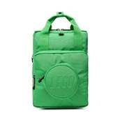 Plecaki - Plecak LEGO Brick 1x1 Kids Backpack 20206-0037 Zielony - miniaturka - grafika 1