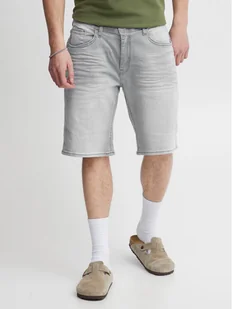 Blend Szorty jeansowe 20713326 Szary Slim Fit - Spodenki męskie - miniaturka - grafika 1