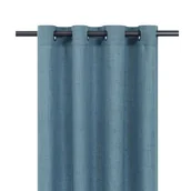 Zasłony - Zasłona Fayna140 x 260 cm niebieska - miniaturka - grafika 1