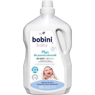 Bobini Baby Płyn do Prania Ubranek do Bieli i Kolorów Hipoalergiczny 2,5L - Środki do prania - miniaturka - grafika 1