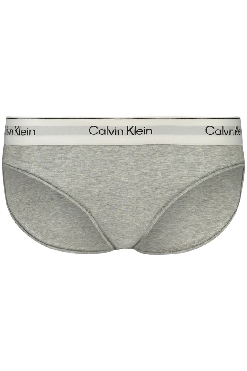 Szare figi damskie Calvin Klein z logowaną gumą XS EU