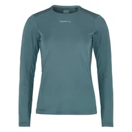Koszulki i topy damskie - Damska Koszulka z długim rękawem CRAFT ADV ESSENCE LS TEE 2 W 1914797-387000 – Niebieski - miniaturka - grafika 1
