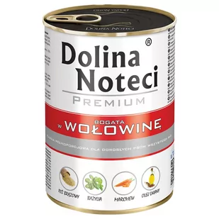 Megapakiet Dolina Noteci Premium, 24 x 400 g - Mix (jagnięcina, wołowina, indyk, kaczka) - Mokra karma dla psów - miniaturka - grafika 1