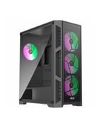 Obudowy komputerowe - RAIJINTEK Arcadia III MS4, tower case (Kolor: CZARNY, tempered glass) - miniaturka - grafika 1