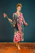 Szlafroki damskie - Kimono szlafrok -Magic Peony - miniaturka - grafika 1