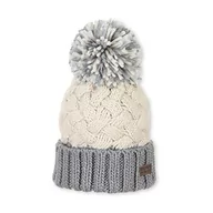 Czapki damskie - Sterntaler Dziewczęca Strickmütze Cappellopello czapka beanie, Beżowy (Ecru 908), Rozmiar Uniwersalny (Producent rozmiar: 51) - miniaturka - grafika 1