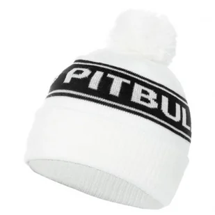 Pit Bull Czapka Zimowa Vermel R White/Black - Czapki i chusty sportowe męskie - miniaturka - grafika 1