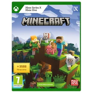 Xbox Minecraft + 3500 Minecoins - Gry Xbox Series X - miniaturka - grafika 1