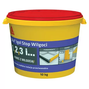 Emulsja bitumiczno‐lateksowa Sika Igol Stop Wilgoci 10 kg - Uszczelnienia - miniaturka - grafika 1