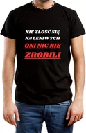 Koszulki męskie - T-SHIRT MĘSKI PREZENT SIŁOWNIA TRENING ŚMIESZNA KOSZULKA CZARNA R-XS A405 - miniaturka - grafika 1