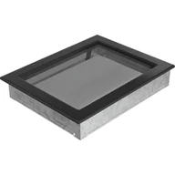 Kratki wentylacyjne - Parkanex kominkowa czarna 22x30 wentylacyjna kominek - miniaturka - grafika 1
